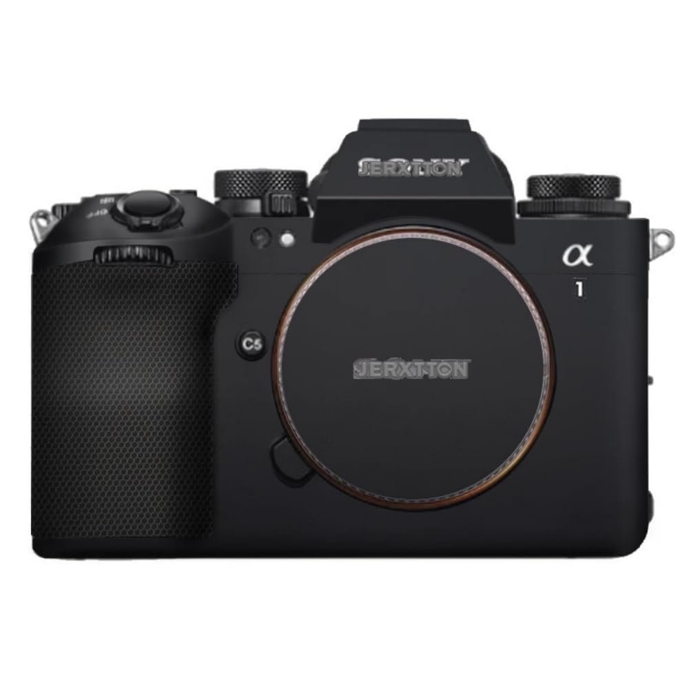 A1 II Anti-Scratch Camera Cover Skin Sticker for Sony A1 Mark II Camera Protector Film Skin Decals Alpha 1 II ILCE-1M2 (Matte Black)
