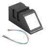 AS608 Fingerprint Module, Optical Fingerprint Sensor, Recognition Device Read Touch, Sensor with 500dpi, Suitable for Fingerprint Locks, Easy Installation, ABS view 1