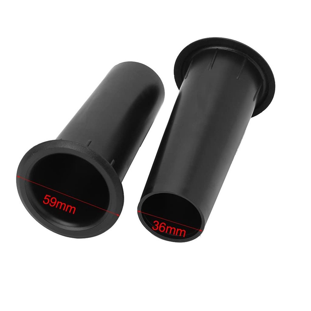 2X Port Tube Bass Vent Ventilation Connector Vent Ventilation Connector Subwoofer Woofer Box Accessories