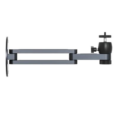 YXIANG56Q Projector Mount Projector Stand Sturdy Aluminum Alloy Wall Mount Bracket for Universal 1/4 Inch Screw Hole 10Kg Loading Capacity Ceiling Mount with Tray