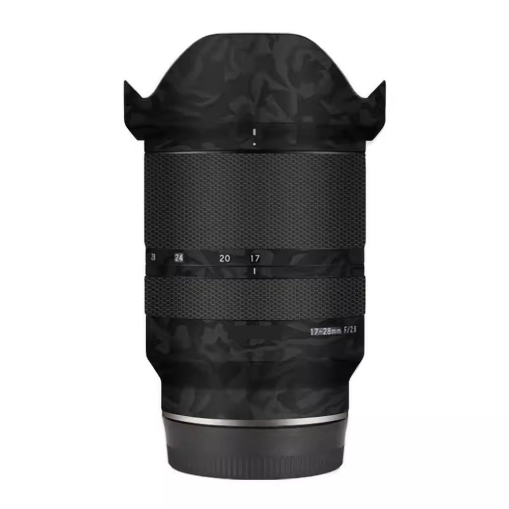 Camera Lens Sticker Coat Wraps Film for Tamron 17-28mm F2.8 Di Lil RXD fit for Sony Mount Camera Protector Vinyl Decal Skin F/2.8 17-28 2.8(Shadow Camo Black)