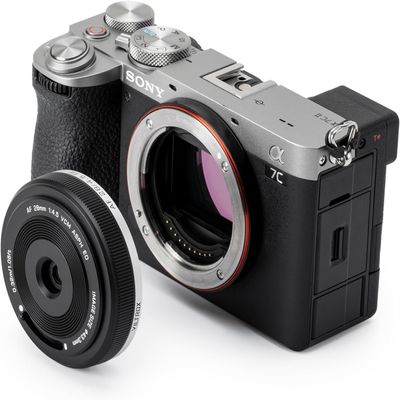 Viltrox AF 28mm F4.5 Pancake Lens for Sony E-Mount, Auto Focus Chips-Size, Ultra-Thin Prime Wide Angle, Full Frame for Sony E-Mount Camera Lens