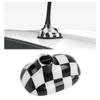 1pcs Car Antenna Decorative Shell ABS Plastic for Mini Cooper R55 R56 R60 R61 Antenna Base Protective Shell Exterior Accessories(R55R56-lattice) view 1