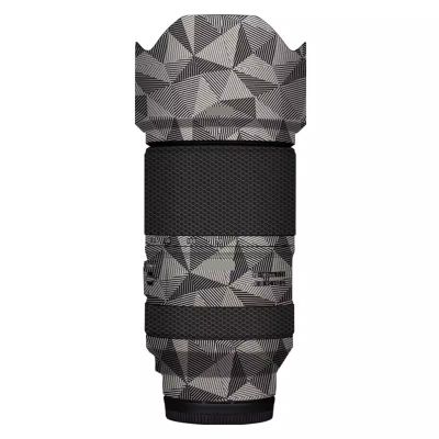 Skin Lens Camera Skin Wrap Vinly Protecticve Sticker for Tamron 70-180mm F2.8 G2 A065 Photography Accessories fit for Sony Mount Camera 70-180 2.8(Triangle Titanium)