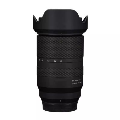 Camera Lens Sticker Coat Wrap Protective Film Body Protector Decal Skin for Tamron 17-70mm F2.8 fit for Fujifilm X Mount Camera 17-70 2.8(Matte Black)