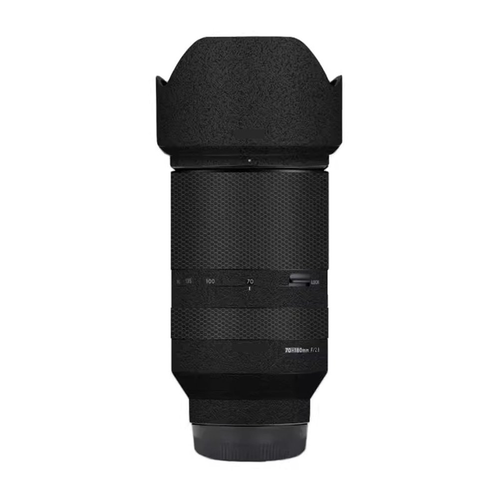 F/2.8 70-180 2.8 Camera Lens Skin Coat Wrap Protective Film Body Decal Anti-Scratch Sticker Accessories for Tamron 70-180mm F2.8 Di LLL VXD fit for Sony Mount Camera(Frosted Black)