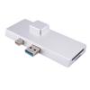 TKOWTB 4 5 6 Docking Station Hub with 4K -Compatible TF Card Reader Gigabit Ethernet 2 USB 3.1 Port A view 2