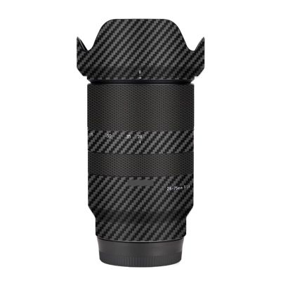 Anti-Scratch Camera Lens Sticker for Tamron 28-75mm F2.8 Di Ill RXD fit for Sony Mount Camera Coat Wrap Protective Film Body Protector Skin Cover F/2.8 28-75 2.8(Carbon Fiber Black)