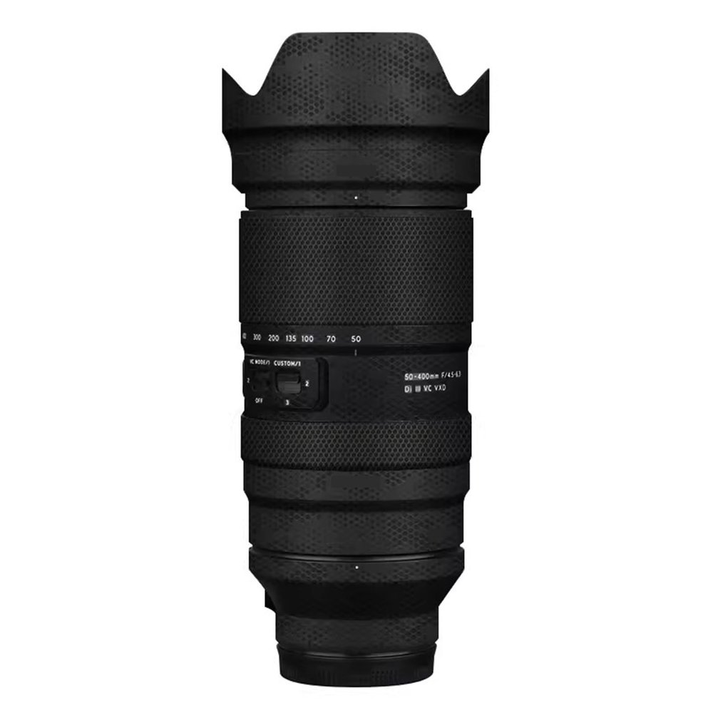 for Tamron 50-400mm F4.5-6.3 Decal Skin Vinyl Wrap Film fit for Sony Mount Camera Lens Body Protective Sticker Protector Coat 50-400 4.5-6.3(Mamba Black)