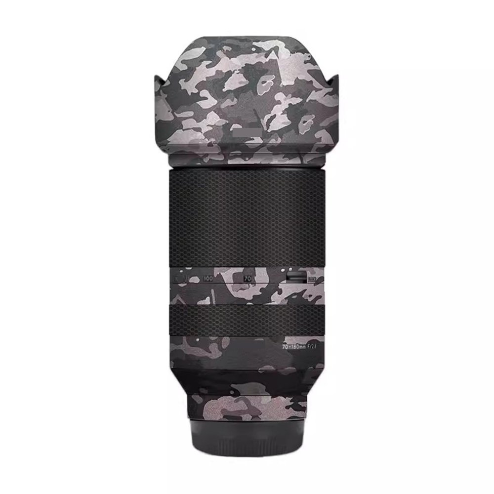 F/2.8 70-180 2.8 Camera Lens Skin Coat Wrap Protective Film Body Decal Anti-Scratch Sticker Accessories for Tamron 70-180mm F2.8 Di LLL VXD fit for Sony Mount Camera(Field Camouflage)