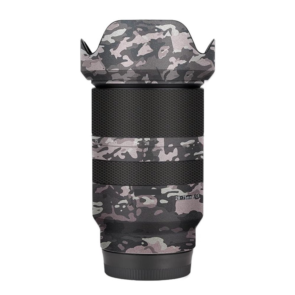 Anti-Scratch Camera Lens Sticker for Tamron 28-75mm F2.8 Di Ill RXD fit for Sony Mount Camera Coat Wrap Protective Film Body Protector Skin Cover F/2.8 28-75 2.8(Field Camouflage)