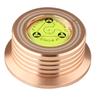 TKOWTB Aluminum Vinyl Record Weight HiFi 50HZ LP Disc Stabilizer Turntable Vinyl Aluminum Alloy Weight Clamp Rose-Gold view 1