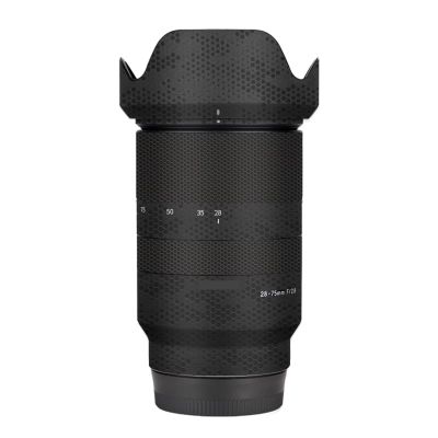 Anti-Scratch Camera Lens Sticker for Tamron 28-75mm F2.8 Di Ill RXD fit for Sony Mount Camera Coat Wrap Protective Film Body Protector Skin Cover F/2.8 28-75 2.8(Mamba Black)