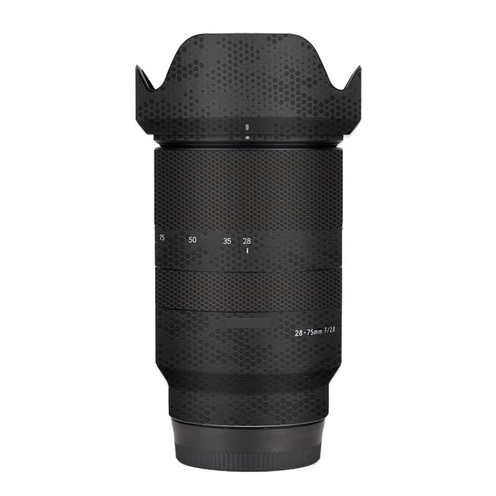 Anti-Scratch Camera Lens Sticker for Tamron 28-75mm F2.8 Di Ill RXD fit for Sony Mount Camera Coat Wrap Protective Film Body Protector Skin Cover F/2.8 28-75 2.8(Mamba Black)