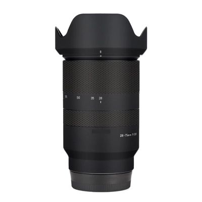 Anti-Scratch Camera Lens Sticker for Tamron 28-75mm F2.8 Di Ill RXD fit for Sony Mount Camera Coat Wrap Protective Film Body Protector Skin Cover F/2.8 28-75 2.8(Matte Black)