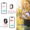 HitTopss Smart Ring, Fitness Tracking Smart Ring with Calories/Heart Rate/Blood Oxygen/Sleep Monitoring, IP68 Waterproof, No APP Subscription (Black, 9#) view 3
