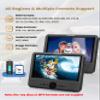 FANGOR 7.5" Car DVD Player Dual Screen, Car DVD Player Play The Same or Two Different Movies with Headrest Straps, Support All Regions, Last Memory, USB/SD Card view 3