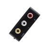 Digital HD Input to Composite Video o AV CVBS Adapter Converter 720P1080p Black Professional Accessories for Use (Black) view 2