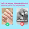 Bubble Stickers for Keyboard, Reusable Adhesive Long Nail Keyboard Stickers, Transparent Bulge Laptop Keyboard Stickers, Women Nail Protection Silicone Keyboard Cover (200 PCS, 0.47 * 0.31in) view 4