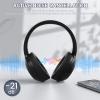 ATTACK SHARK G300 Wireless Over-Ear Headphones with Active Noise Cancelling,Bluetooth 5.3,40H Playtime,Deep Bass HD Stereo Sound,Built-in Mic,Comfortable Design for Travel/Home Office/Gaming(Black) view 3