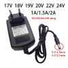 17V 18V 19V 20V 22V 24V Power adapter17 18 19 20 22 24 V AC/DC adapter1A 1.5A 2A Power Adapter(EU,17V 1.5A) view 3