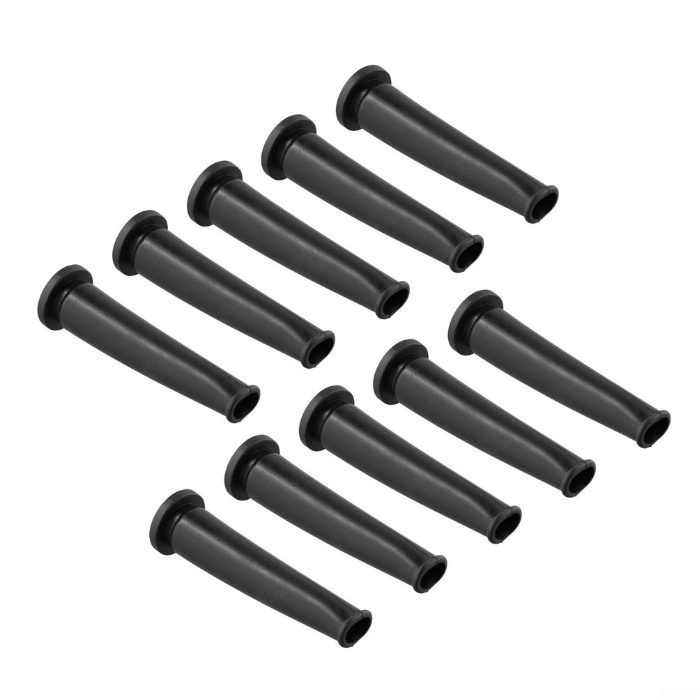 10Pcs Power Cord Strain Relief Sleeve, 9Mm Rubber Wire Protector Sleeve, Boot Cover for Angle Grinder, Wire Strain Relief, Strain Relief Protector for Electric Drill Grinder Cord