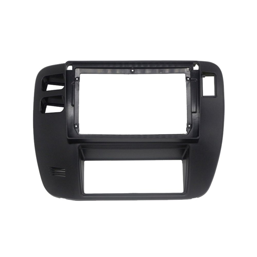 9 Inch Car Radio Frame LHD DVD Stereo Panel Mount Trim Kit Fascia Adapter Cover Compatible for Patrol 1997-2005