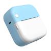 Irfora Mini Thermal Printer Multifunction Portable Sticker Instant Photo Inkless Printing Port BT Connection for Smartphone with 9 Paper Rolls 57mm + 5 Self-Adhesive Paper Rolls Compatible with iOS view 2