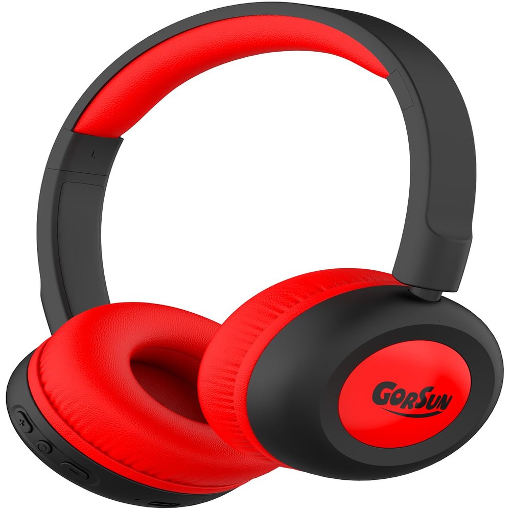 Kids Bluetooth Headphones,Toddler Headphones with Microphone,85dB Volume Limited,Bluetooth 5.3 Twistable Lightweight Kids Wireless Earphones for Boy Girl Tablet Travel School