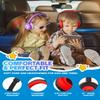 Kids Bluetooth Headphones,Toddler Headphones with Microphone,85dB Volume Limited,Bluetooth 5.3 Twistable Lightweight Kids Wireless Earphones for Boy Girl Tablet Travel School view 4