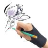 Artist Drawing Glove, 2 Finger Artist Glove for Drawing Tablets Digital Drawing Glove for Stylus Pen Pencil Sketching Painting (S) view 1