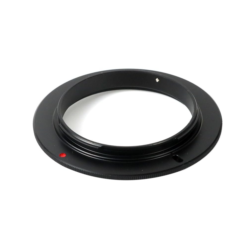 49/52/55/58/62/67/72/77mm Macro Reverse Lens Adapter Ring for Olympus Four Thirds 4/3 Mount Camera Body (58mm)