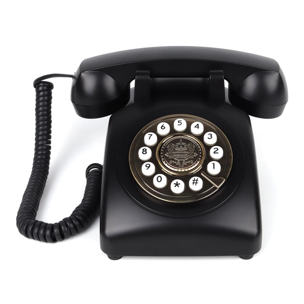 Irfora Audio Message Book Voice Record Vine Telephone Recorder with Wireless BT Function Wedding Phone Customized with Voiail Wishes Suitable for Bridal Shower Birthday Party Baby Shower
