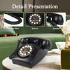 Irfora Audio Message Book Voice Record Vine Telephone Recorder with Wireless BT Function Wedding Phone Customized with Voiail Wishes Suitable for Bridal Shower Birthday Party Baby Shower view 4