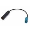 15cm 50ohms Coaxial Cable Fakra Z Jack to DIN Socket Car Stereo Radio Antenna Adapter Cable for GPS FM AM view 1