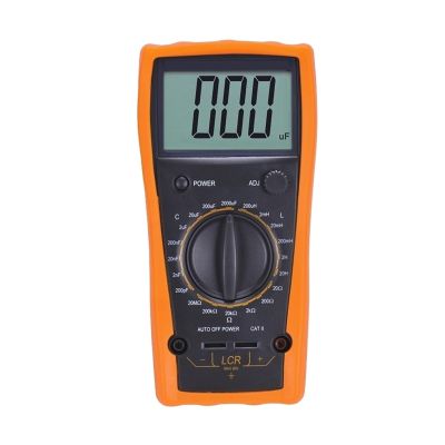 LIBODD Digital LCR Meter 20H Inductance 2000uF Capacitance 20M Ohm Resistance Self-Discharge R C LCD Bridge Multimeter Tester