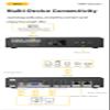 Link Pi DEC2 4K 60FPS HDMI VGA SDI Video Streaming Encoder Decoder, RTSP/RTMP/HTTP/HLS/NDI/SRT Protocols, 1080P HD Decoder for YouTube Game Online Classes Live Broadcasting (SET1) view 4