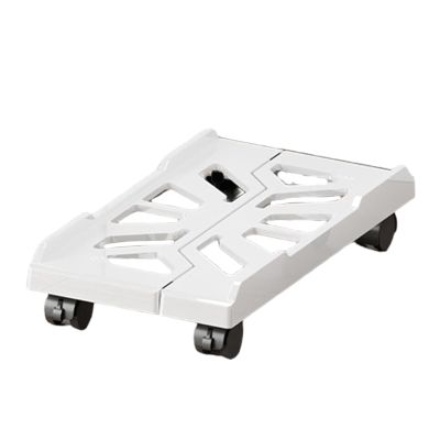 WEISUYUUS Computer Tower Stand, Piece Tower Stand Computer Stand Adjustable Width Space Saving Designs for Office Home Management