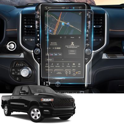 2026 Ram 1500 Tungsten Screen Protector for 2025 2026 Ram 1500 2500 3500 (Laramie/Rebel/Limited/Limited Longhorn/Tungsten) 14.4" Touchscreen Cover Screen Saver Ram Rho 2026 Accessories Nano Film 2Pack
