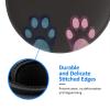 Cute Colorful Cat Paws Round Cute Mouse Pad,Mouse Pads for Wireless Mouse Desk Accessories,Travel Mousepad with Non-Slip Rubber Base,Stitched Edge Mouse Pads for Desk, Computers, Laptop, Office view 4