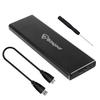 Bitsjour MacBook Air 2012 SSD Enclosure 7+17 pin, 5Gbps USB 3.0 External Portable Case for Mid 2012 A1465/A1466 Hard Drive view 1