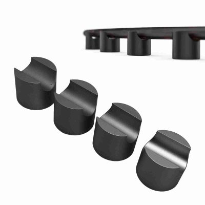 4pcs HiFi Cable Clamp Wire Bracket, Aluminum Alloy Power Speaker Cable Riser Clip with Damping Pads for Studio Home Theater