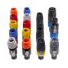 BHUPWZE 5PCS Speaker Powercon Connector 4 Core Professional Audio Power Plug Speakon Connectors(T-Red 5pcs) view 3