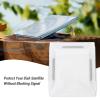 Satellite Dish Protective Cover, Shock Acrylic Protective Cover for Mini Dish Satellite, Hard Case, Ideal for RVs, Camping, Rooftops, and Outdoor view 3
