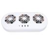Cooling Fan for Car Ventilation, Exhaust Circulation, Heat Dissipation, Car Window Cooler, USB Plug, Plug and Play for Office (WHITE) view 4