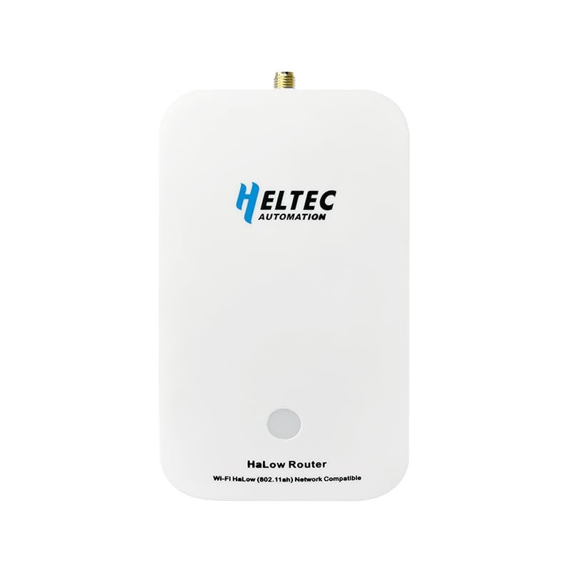Heltec Point to Point Wireless Bridge, WiFi HaLow, Long Range Wireless Bridge with 802.11ah, Supports 2km Outdoor Transmission Distance Ideal for Drones, Robotics, Industrial Contro