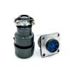 BHUPWZE Aviation Connector Cx16 Plug Connector Screw Circular Connectors 2pin3pin4pin5pin7pin9pin Male & Female Plug Socket(4 Pin) view 2