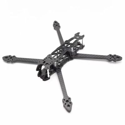 Carbon Fiber Racing Drone Frame Kit - Supports 5-10 Inch Propellers, True Carbon Fiber for High Strength and Lightweight (Standard Without Camera Mount for 5-10" propeller)