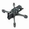 Carbon Fiber Racing Drone Frame Kit - Supports 5-10 Inch Propellers, True Carbon Fiber for High Strength and Lightweight (Compact Without Camera Mount for 4-7" propeller) view 2