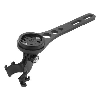 Kisangel Sturdy Bike Computer Mount Rack Cycling Computer Holder Mountain Bike Stem Mount